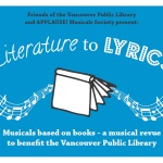 Literature to Lyrics-This Saturday!