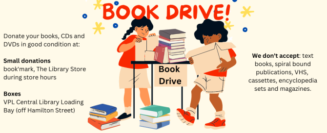Used Book Drive Starting Aug 24th